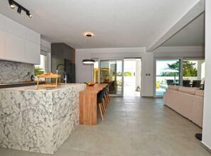 Villa (Four Bedroom Villa with Pool) | Eget kjøkken | Kjøleskap