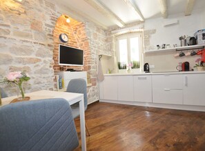 Apartment (One Bedroom Apartment) | Private kitchen | Fridge - Upscale and Modern Residence Downtown Rovinj (Rovinj)