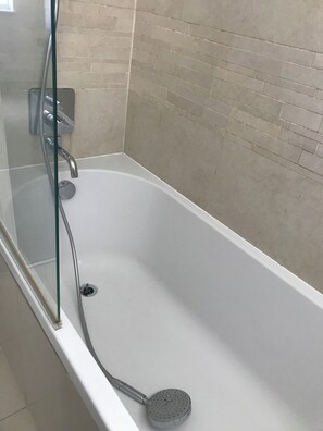 Towels, soap, toilet paper