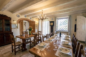Dining - Montelucci Chianti - Agrivilla with 14 beds with private pool (Gaiole in Chianti)
