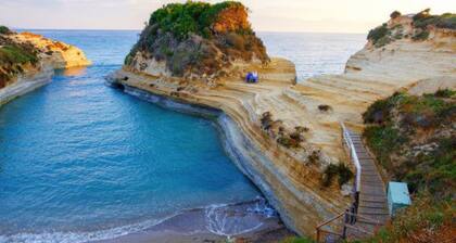 Corfu Seaside Cottage - Private Garden Retreat