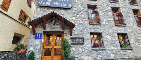 Fassade der Unterkunft