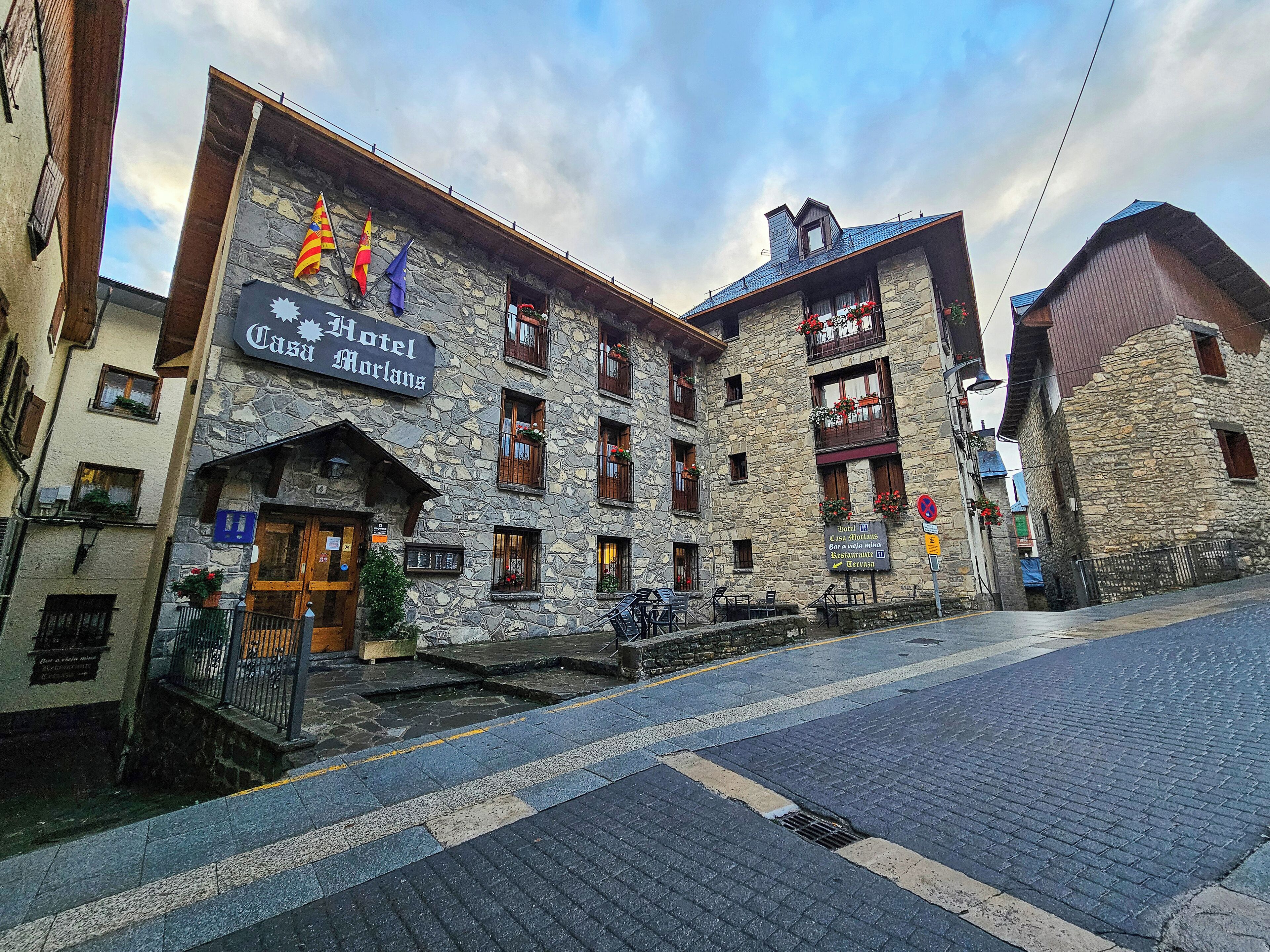 Voorkant van accommodatie