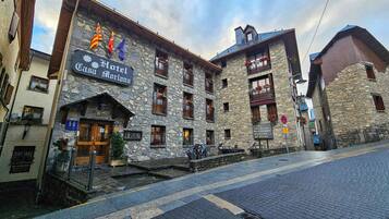 Voorkant van accommodatie