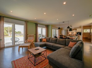 Villa (Four Bedroom Villa with Pool) | Living room