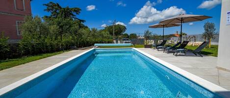 Villa (Four Bedroom Villa with Pool) | Outdoor pool | Outdoor pool, pool umbrellas, sun loungers