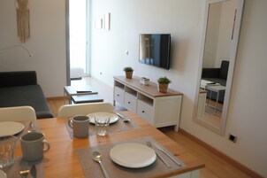 舒适公寓 | 起居区 | 平板电视