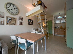 Apartment (Three Bedroom Apartment with Balcony) | Dining room - Scenic and Refined Retreat Apartment With Balcony (Rovinj)