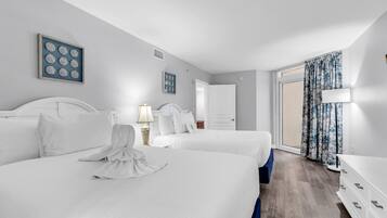 Signature Condo, 2 Bedrooms, Beach View, Beachfront | Individually decorated, individually furnished, iron/ironing board