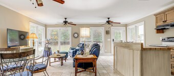 距离拉尼尔湖8英里：布福德的客房！