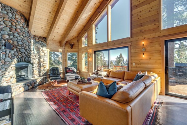 House (5 Bedrooms) | Interior - 6 Mi to Ski Slopes! Family Tahoe Cabin w/ 3 Decks (Tahoe Vista)