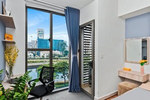 Vue depuis l’hébergement