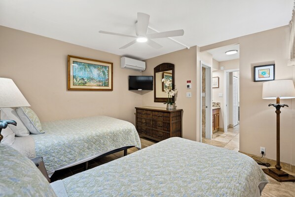 2 habitaciones, tabla de planchar con plancha y wifi gratis