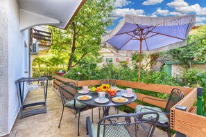 Lägenhet - 1 sovrum - rökare - uteplats | Terrass/Patio