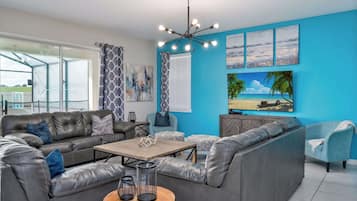 TV, video games, offices