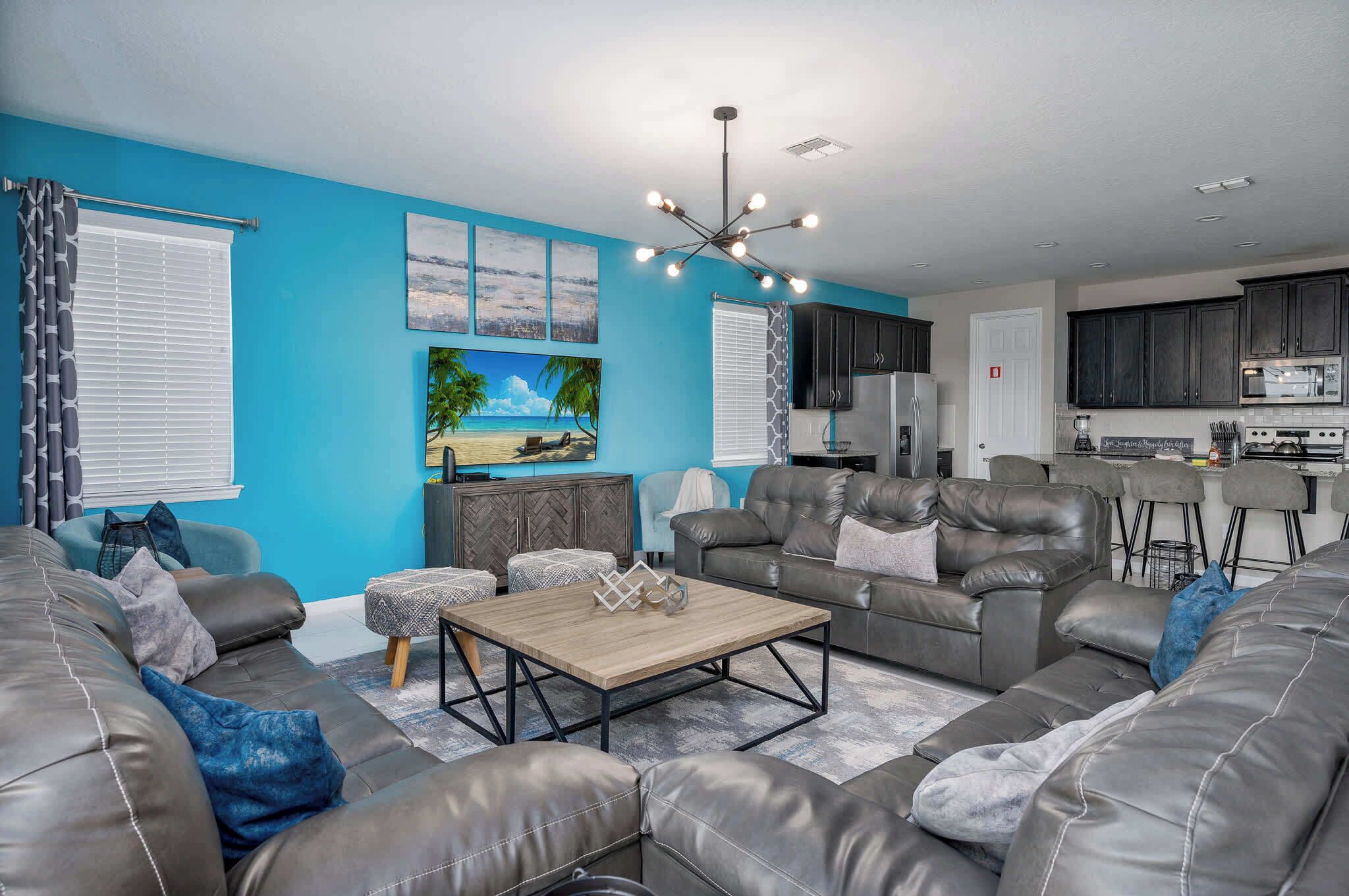 TV, video games, offices