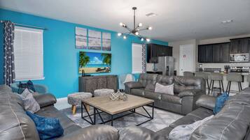 TV, video games, offices