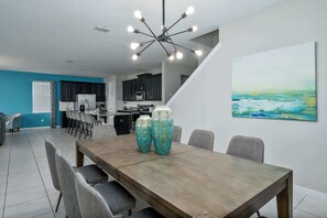 Dining - Spacious villa near Disney w/ game room & pool (Kissimmee)