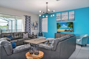 TV, video games, offices