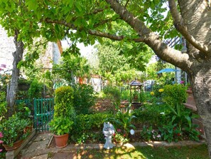 Appartement, 2 chambres, fumeur, patio | Jardin