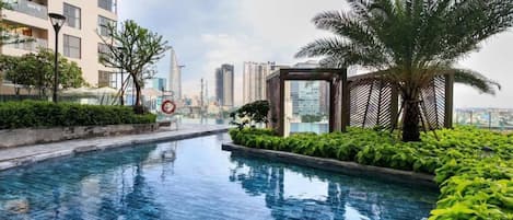 Piscina na cobertura