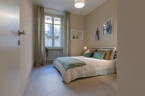 1 chambre, fer et planche Ă repasser, Wi-Fi gratuit, draps fournis