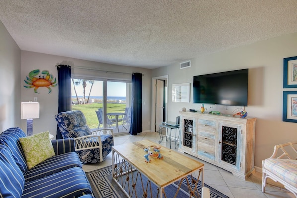 Condo, 2 Bedrooms | Living area | TV