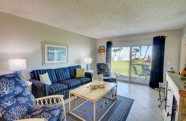 Condo, 2 Bedrooms | Living area | TV