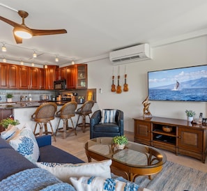 Condo, 2 Bedrooms | Living area | Smart TV