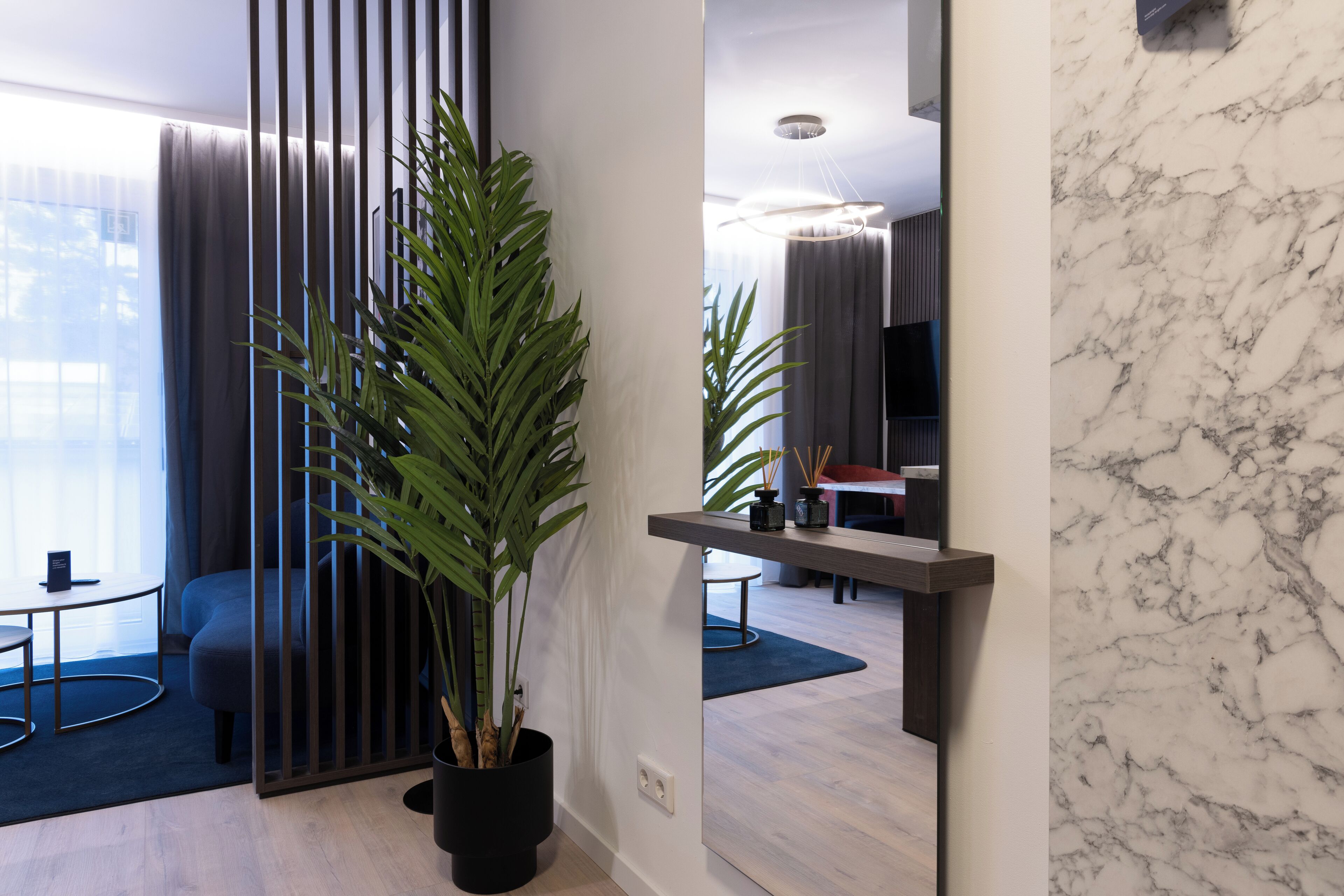 Apartament, 1 dormitori, cuina | Sala d&#x27;estar | Televisor de pantalla plana 