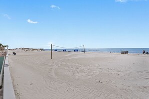 On the beach