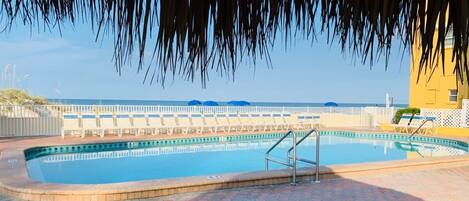 Uppvärmd pool