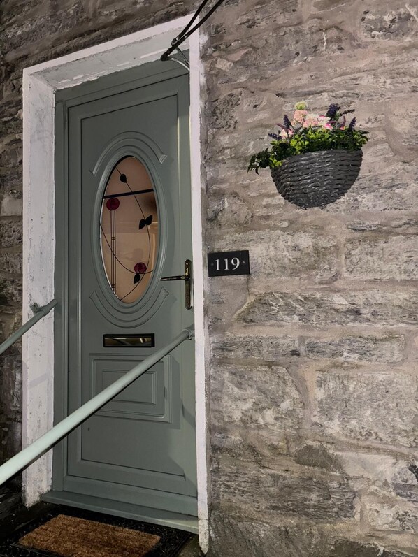 Exterior detail - Miners cottage in Snowdonia (Blaenau Ffestiniog)