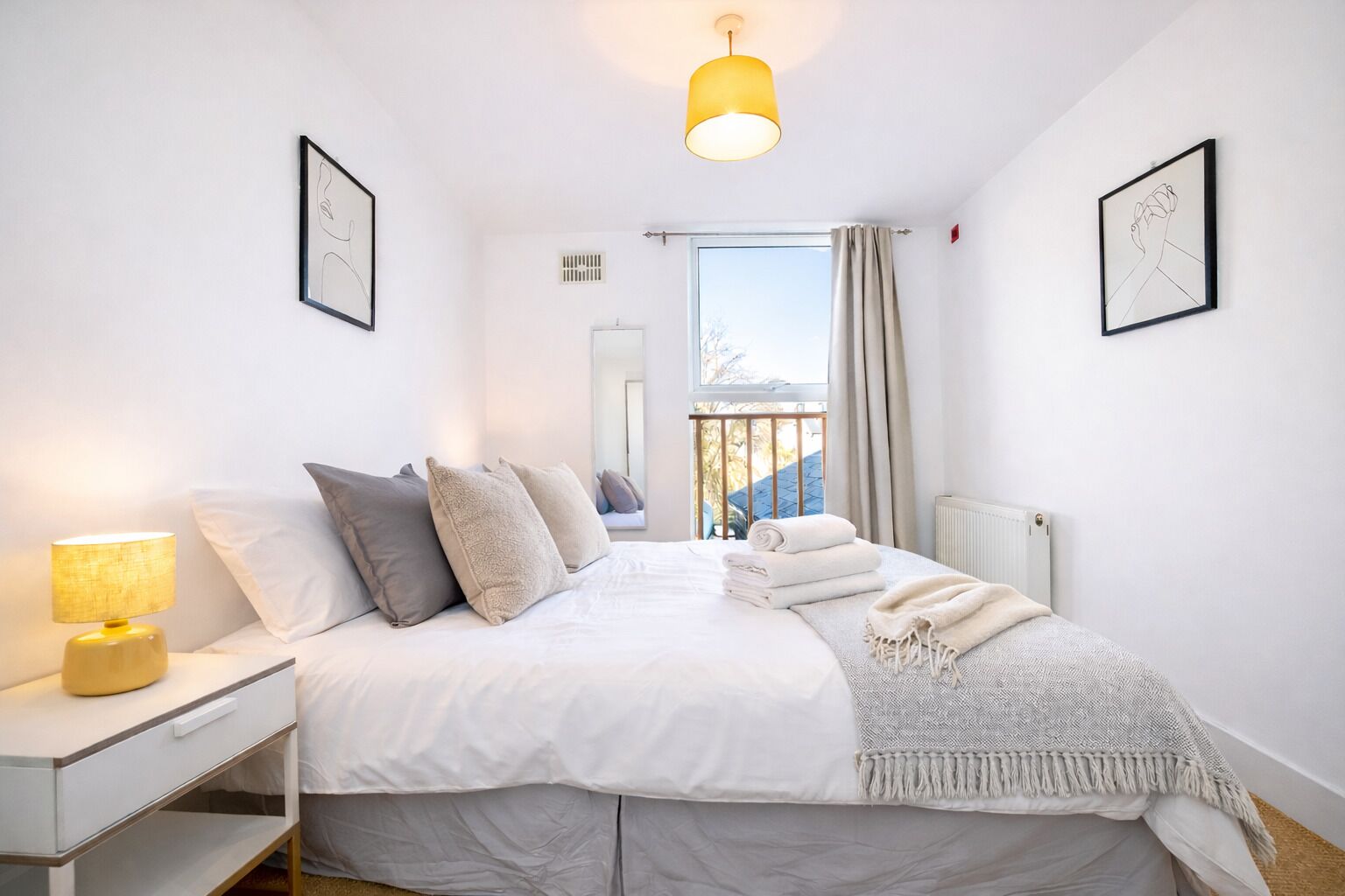 1 bedroom, iron/ironing board, free WiFi, bed sheets