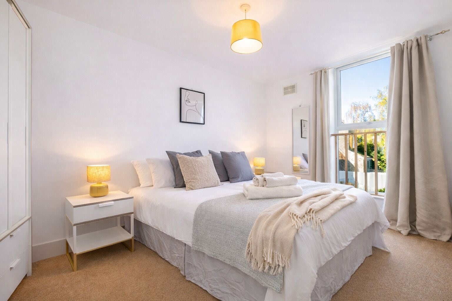 1 bedroom, iron/ironing board, free WiFi, bed sheets