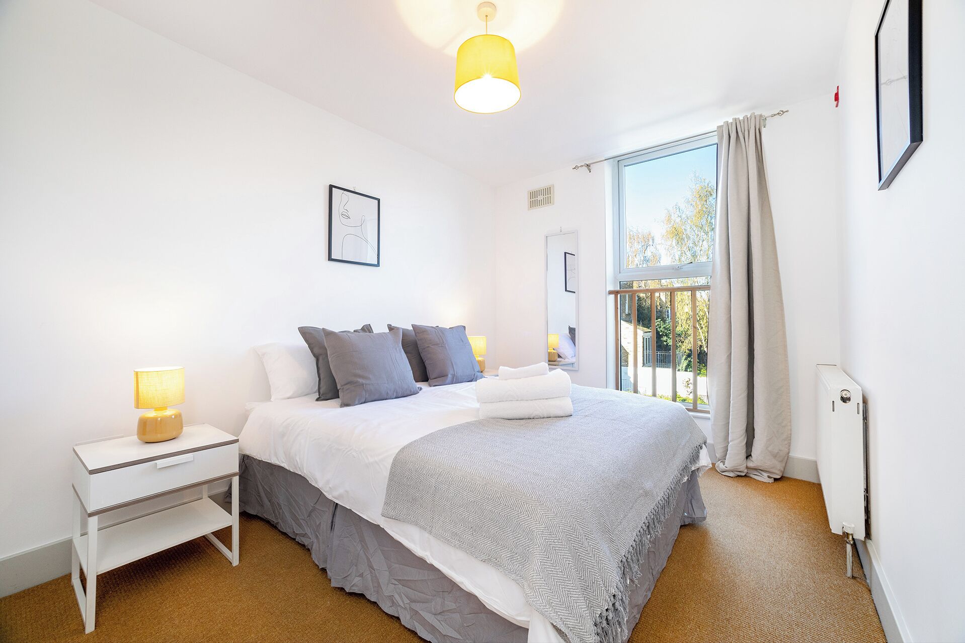 1 bedroom, iron/ironing board, free WiFi, bed sheets