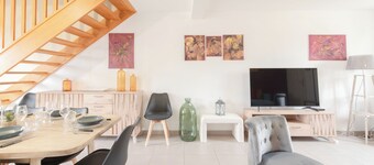 House 8 pers with garden 15 min walk from la Joselière beach