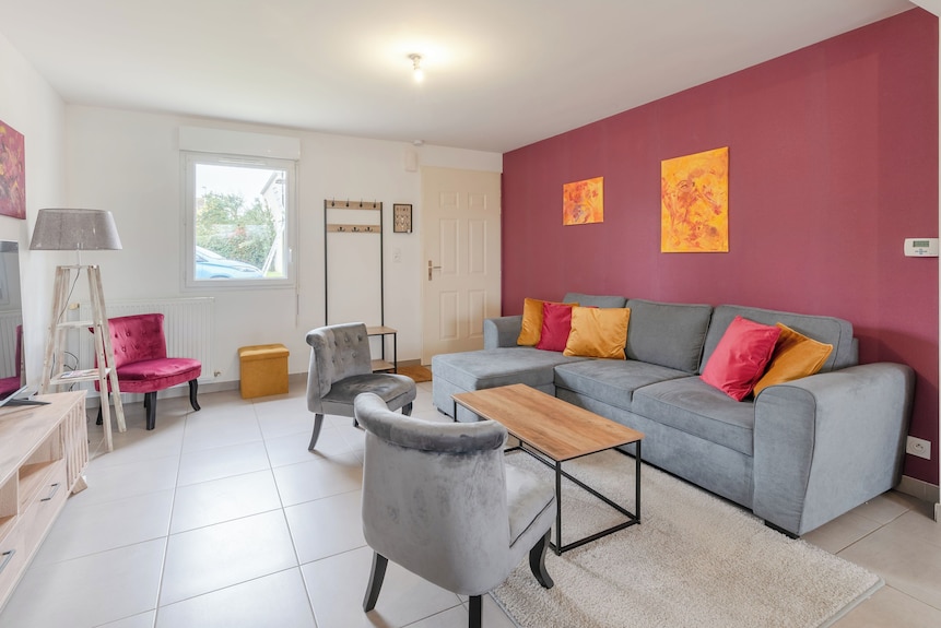 Maison 8 Pers Avec Jardin à 15 Min à Pied De La Plage De La Joselière - Pornic