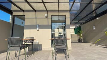 Terrasse sur le toit
