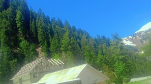 Vue depuis l’hébergement