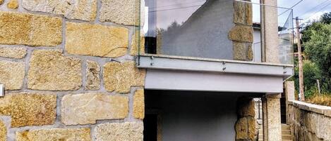 Fassade der Unterkunft