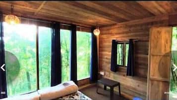 Deluxe Cottage, Balcony, Hill View | View from room