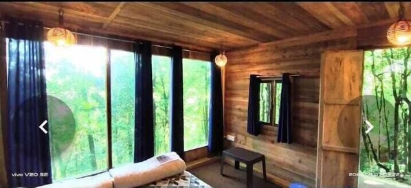 Deluxe Cottage, Balcony, Hill View | View from room