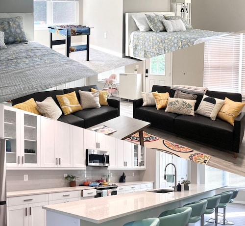 Spacious 7-bedroom house in brilliant Newport News with AC, WiFi
