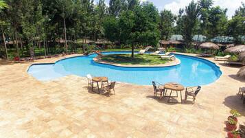 Alberca al aire libre