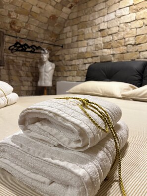 1 bedroom, in-room safe, iron/ironing board, free WiFi - B&B Bari Vecchia R. separate entrance, private bathroom, . (Bari)