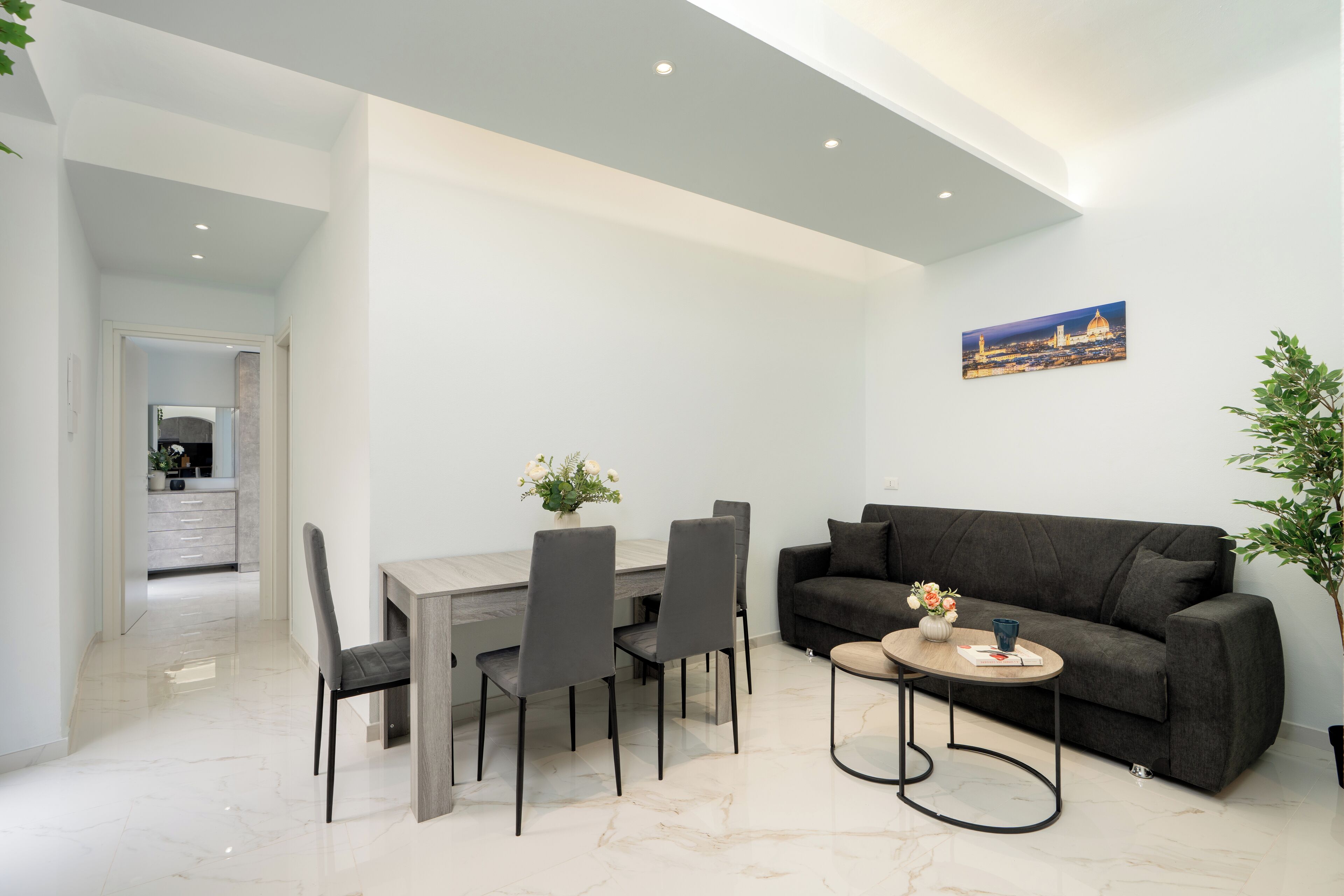 Design Apartment, 2 Bedrooms | Living area | TV