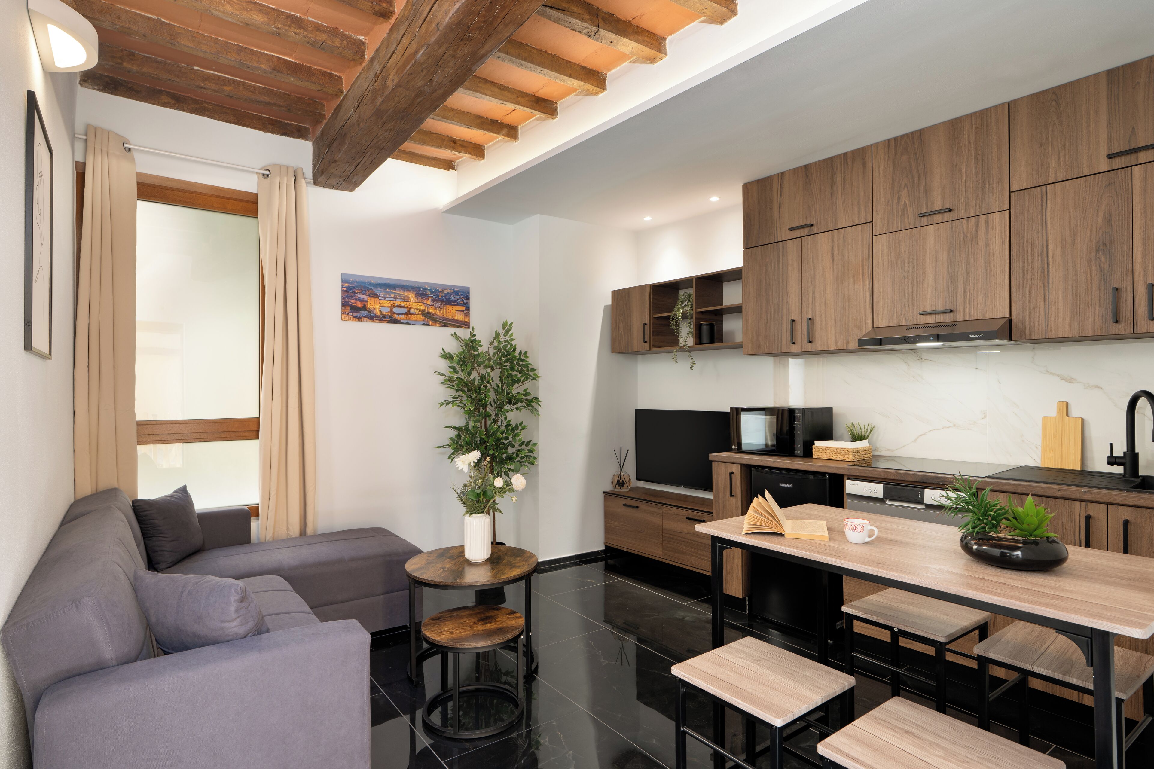 Design-Apartment, 1 Schlafzimmer | Wohnbereich