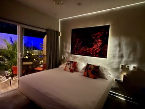 Doppelzimmer, mit Bad, Poolblick (Premium)