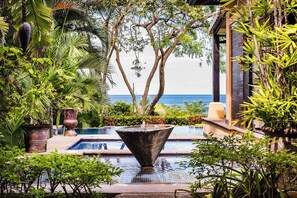 Pool - Beachfront Villa in  Playa Langosta, Tamarindo! (Playa Langosta)